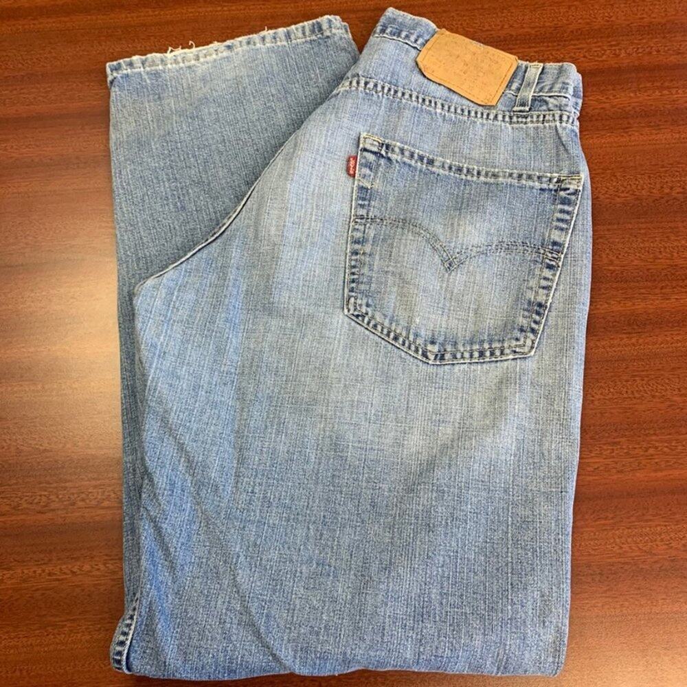 Men's VTG 569 Loose Straight 100% Cotton High Rise